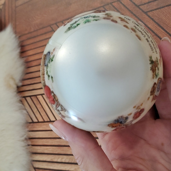 BETSEY CLARK HALLMARK 1989 Christmas ornament winter scene vintage - Picture 4 of 7